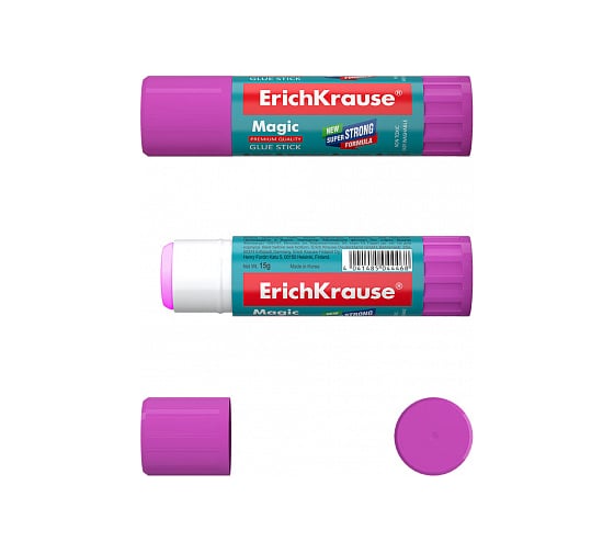 Клей-карандаш ErichKrause Magic, 15 г 4446 1