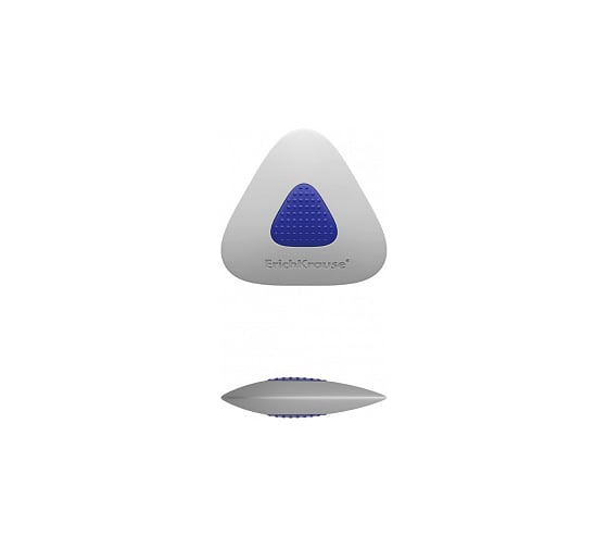 Ластик ErichKrause SmartWay Mini Triangle с пластиковым держателем 45552
