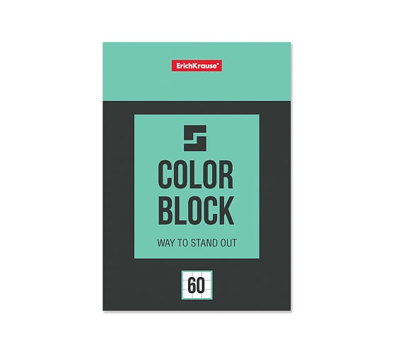 Блокнот ErichKrause Color Block на клею, А6, 60 листов 49686