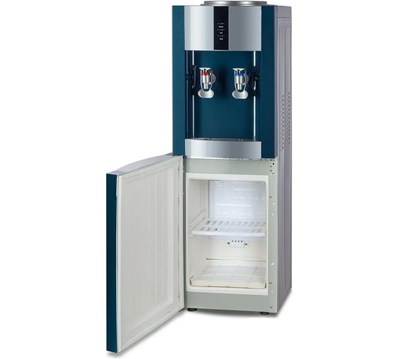 Напольный кулер ECOTRONIC Экочип V21-LF green+silver с холодильником ETK11420/