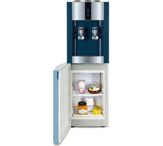Напольный кулер ECOTRONIC Экочип V21-LF green+silver с холодильником ETK11420/