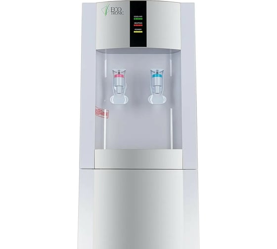 Кулер для воды ECOTRONIC H1-LE V.2 white-silver с электронным охлаждением ETK1540/