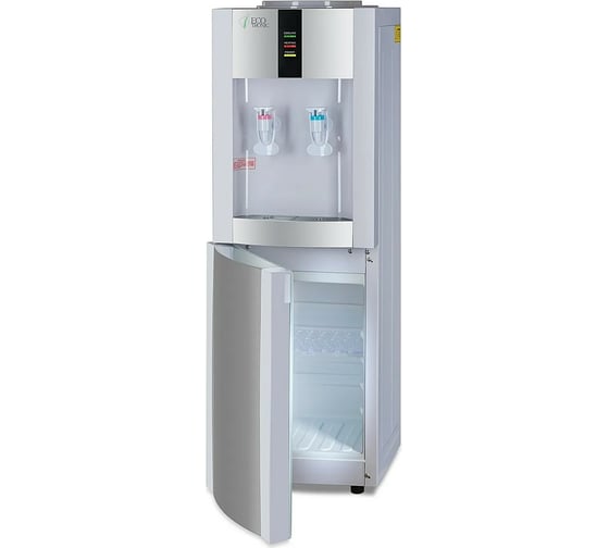 Кулер для воды ECOTRONIC H1-LF white-silver с холодильником ETK1544/