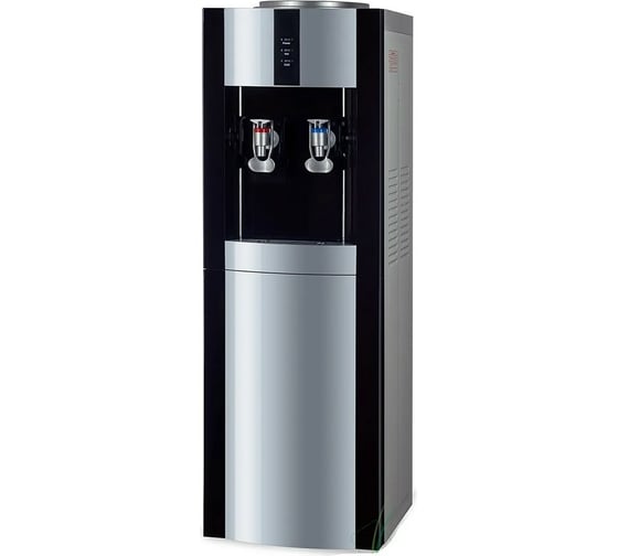 Напольный кулер ECOTRONIC Экочип V21-LF black+silver с холодильником ETK11419/