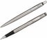 Набор ОФИСМАГ Parker Jotter Stainless Steel Gt: шариковая ручка синяя и перьевая ручка синяя 144361 1
