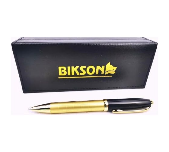 Подарочная ручка BIKSON Admiration синяя поворотный металлический корпус в футляре BN0329 РучА253