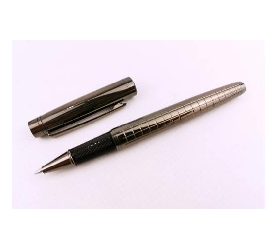 Подарочная ручка BIKSON Black Storm синяя металлический корпус в футляре BN0325 Руч441