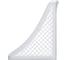 Лоток вертикальный для бумаг BRAUBERG ECO, 240х80х290 мм, сетчатый, прозрачный, 239016 6