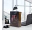 Лоток вертикальный для бумаг BRAUBERG ECO, 240х80х290 мм, сетчатый, дымчатый, 239015 3