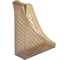Лоток вертикальный для бумаг BRAUBERG ECO, 240х80х290 мм, сетчатый, дымчатый, 239015 4