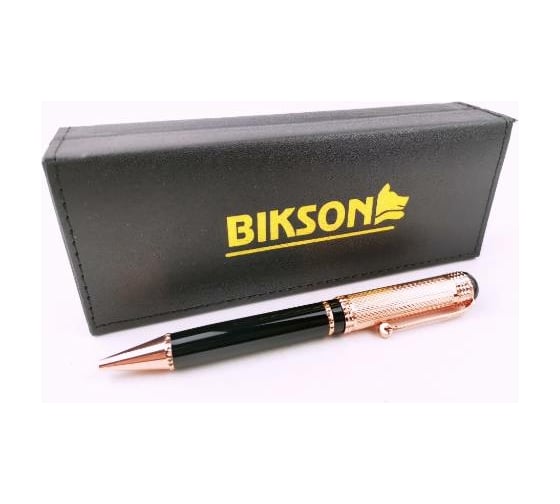 Подарочная ручка BIKSON Definite синяя поворотный металлический корпус в футляре BN0346 РучА230
