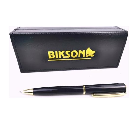 Подарочная ручка BIKSON Exception синяя поворотный металлический корпус в футляре BN0349 РучА227