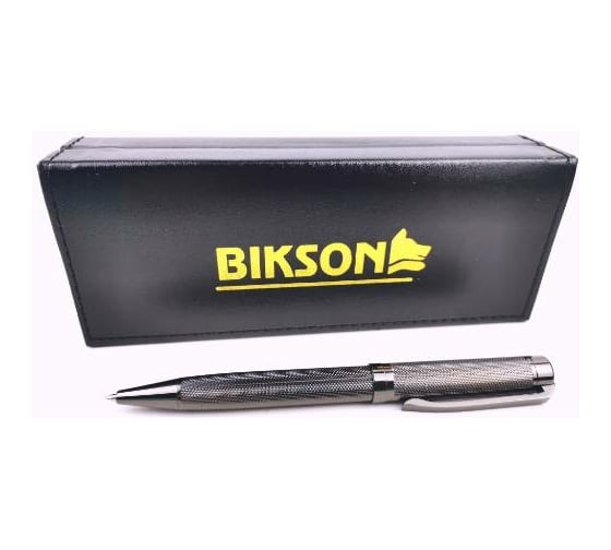 Подарочная ручка BIKSON Radiant синяя поворотный металлический корпус в футляре BN0332 РучА250