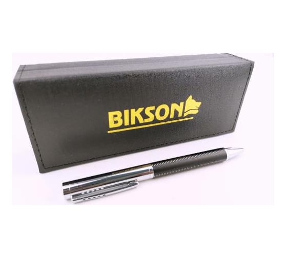 Подарочная ручка BIKSON Insight синяя поворотный металлический корпус в футляре BN0319 РучА223