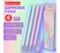 Ручки шариковые BRAUBERG SOFT PASTEL, НАБОР 4 ШТУКИ, СИНИЕ, узел 0,7 мм, линия 0,35 мм 144400 1