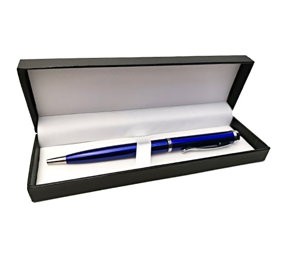 Подарочная ручка BIKSON ТМ Classic шариковая в футляре синие чернила синий корпус T70416-71 Руч385
