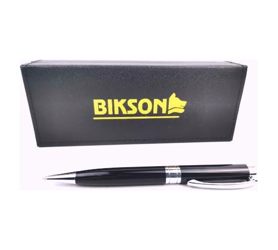 Подарочная ручка BIKSON Genius синяя поворотный металлический корпус в футляре BN0344 РучА232