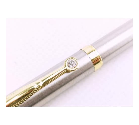 Подарочная ручка BIKSON Majesty синяя поворотный металлический корпус в футляре BN0331 РучА251