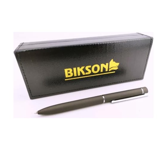 Подарочная ручка BIKSON Harmony синяя поворотный металлический корпус в футляре BN0336 РучА244
