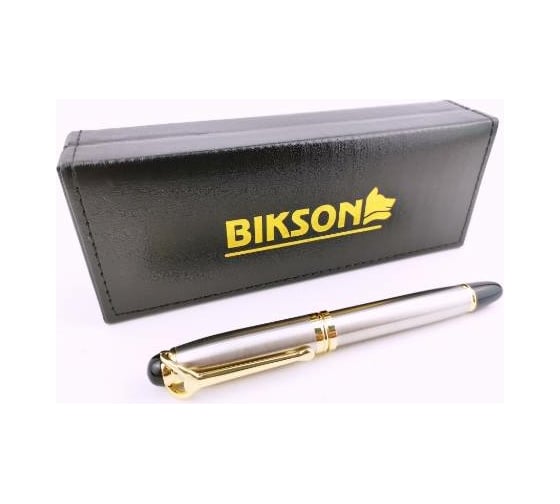 Подарочная ручка BIKSON Major синяя металлический корпус в футляре BN0326 Руч440