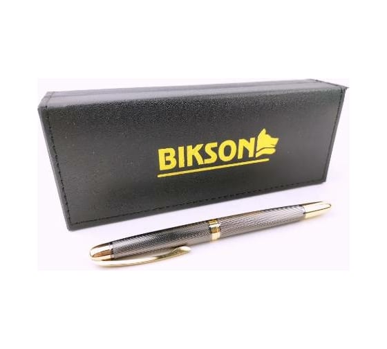 Подарочная ручка BIKSON Discover синяя металлический корпус в футляре BN0323 Руч443