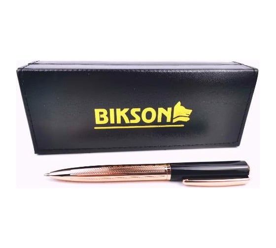 Подарочная ручка BIKSON Favorite синяя поворотный металлический корпус в футляре BN0348 РучА228
