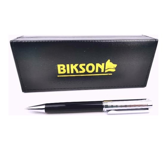 Подарочная ручка BIKSON Trigger синяя поворотный металлический корпус в футляре BN0320 РучА222