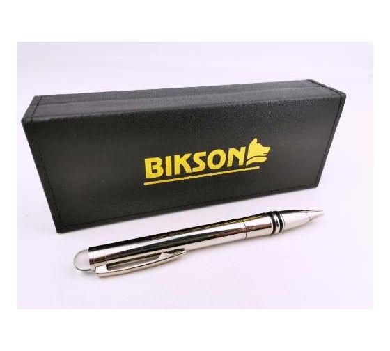 Подарочная ручка BIKSON Unity синяя поворотный металлический корпус в футляре BN0334 РучА247