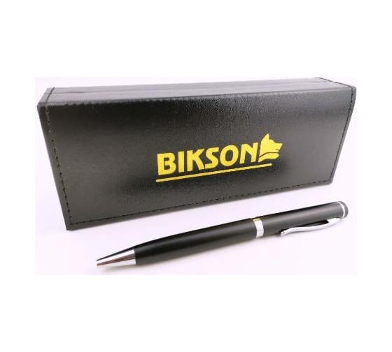 Подарочная ручка BIKSON Impression синяя поворотный металлический корпус в футляре BN0338 РучА240