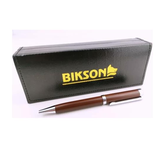 Подарочная ручка BIKSON Embrace синяя поворотный металлический корпус в футляре BN0335 РучА246