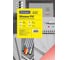 Обложка OfficeSpace А4 PVC 150 мкм, прозрачный красный пластик, 100 л BC9010 1