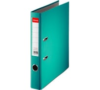 Папка-регистратор Esselte Economy сверху пластик, внутри картон, 50 мм, бирюзовая 81175