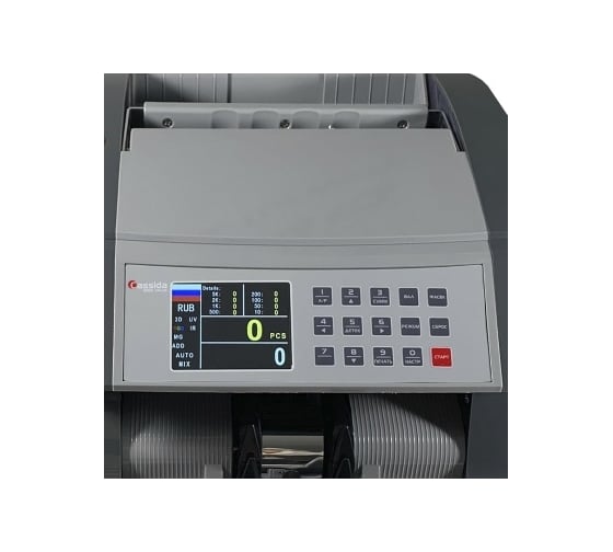 Счетчик банкнот с определением номинала Cassida 5550 Value 000031