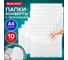 Папка-конверт с перфорацией BRAUBERG А4 UNIVERSAL,10 шт., прозрачная, 0,15 мм, 273078 2