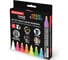 Маркеры меловые BRAUBERG CHALK LIQUID MARKER, НЕОН НАБОР 8 ЦВ, 3 мм, стираемые, CHALK 152597 12
