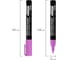 Маркер меловой BRAUBERG CHALK LIQUID MARKER, ФИОЛЕТОВЫЙ, 3 мм, стираемый, комплект 10 шт., CHALK 152588 9