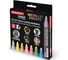 Маркеры меловые BRAUBERG CHALK LIQUID MARKER, МЕТАЛЛИК НАБОР 8 ЦВ, 3 мм, стираемые, CHALK 152599 12