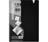 Тетрадь-обложка BRAUBERG пластик А4 80л. гребень мягкий, вырубка для ручки, клетка, черный 405371 1