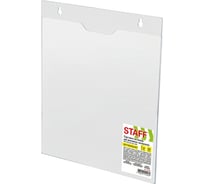 Подставка настенная для рекламных материалов Staff  вертикальная, 210х297мм, А4, ПЭТ, 291400