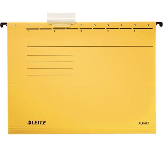 Подвесные папки Leitz ALPHA Стандарт желтый 19850115