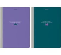 Бизнес-тетради BRAUBERG ДЭК А4, 96листов, 2 шт. на сшивке с корешком, клетка, Monocolor, 405298