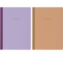 Бизнес-тетради BRAUBERG ДЭК А4, 96листов, 2 шт. на сшивке с корешком, клетка, Minimal, 405295