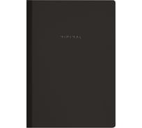 Бизнес-тетрадь BRAUBERG ДЭК А4, 96листов, на сшивке с корешком, клетка, Minimal Black, 405293