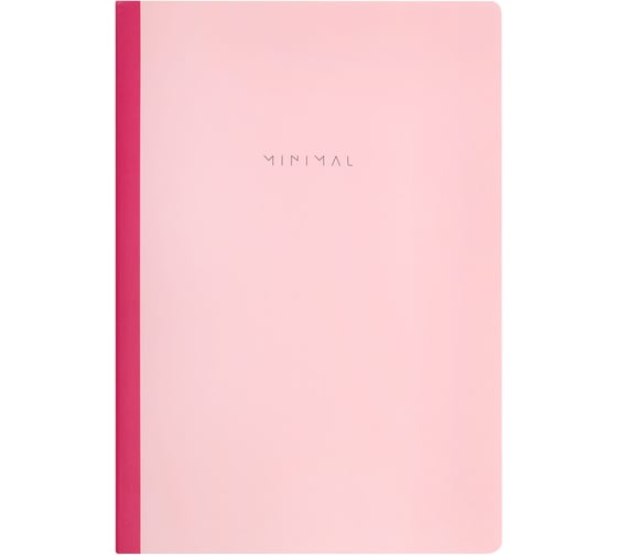 Бизнес-тетрадь BRAUBERG А4, 96листов, на сшивке с корешком, клетка, обложка картон, Minimal Pastel, 405282