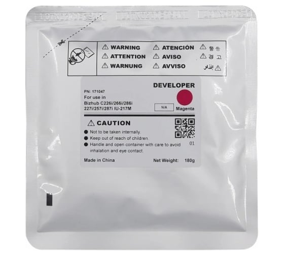 Девелопер CET CET171047 для Konica-Minolta Bizhub C227i/C257i/C287i 90000страниц 2132019 1