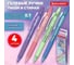 Ручки гелевые стираемые автоматические BRAUBERG X-ERASE RT PASTEL COLOR, синие, 4шт, 0,7мм, 144426 2