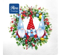 Салфетки бумажные сервировочные Pero Prestige Хранители Рождества, трехслойные, 20 шт 275120