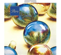 Салфетки бумажные сервировочные GrandPero Deluxe Зазеркалье, трехслойные, 20 шт 264549