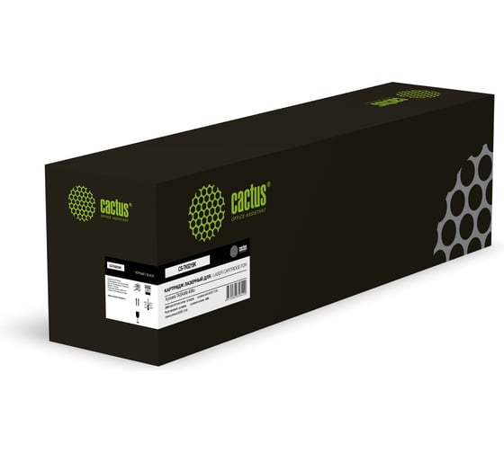 Картридж лазерный Cactus CS-TK5215K черный (20000стр.) для Kyocera TASKalfa 406ci с чипом 2119253 1