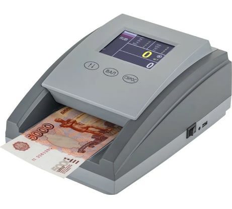 Мультивалютный автоматический детектор валют (RUB,USD,EUR,KZT) Cassida Quattro Multi 000034
